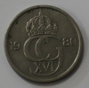 10 эре 1980г. Швеция, никель,  состояние VF - Мир монет