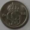 10 эре 1988г. Швеция, никель,  состояние ХF - Мир монет