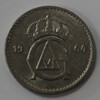 25 эре 1964г. Швеция, никель, состояние ХF - Мир монет