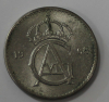 25 эре 1968г. Швеция, никель,  состояние VF - Мир монет