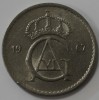 50 эре 1967г. Швеция, никель, состояние XF - Мир монет