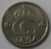 50 эре 1976г. Швеция, никель, состояние XF - Мир монет