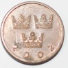50 эре 2002г. Швеция,состояние VF - Мир монет