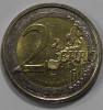 2 евро 2008г. Италия, состояние XF - Мир монет