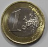 1 евро 2014г. Латвия, состояние UNC - Мир монет