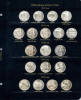    Р0044-Р1/Р2.     Комплект 2х  листов Коллекционер, для юбилейных монет Перу 2010-2018г.г.  - Мир монет