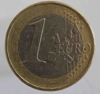  1 евро 2002г.Греция.  ,состояние VF  - Мир монет