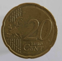 20 евроцентов 2008г. Австрия, состояние VF  - Мир монет