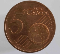 5 евроцентов 2007г.Австрия, состояние VF  - Мир монет
