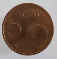5 евроцентов 2010г.Австрия, состояние VF  - Мир монет