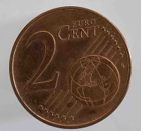 2 евроцента 2004г.Австрия, состояние VF  - Мир монет
