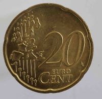 20 евроцентов 2002г.  Италия , состояние aUNC - Мир монет