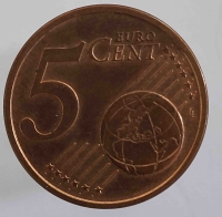 5 евроцентов 2002г.  Италия , состояние VF  - Мир монет