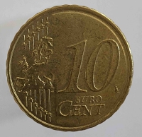 10 евроцентов 2009 г. Франция.  состояние VF - Мир монет