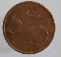 5 евроцентов 2006 г. Франция.  состояние VF - Мир монет