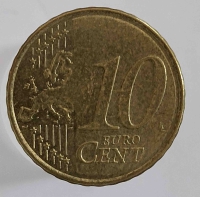 10 евроцентов  2008 г. Испания .  состояние VF - Мир монет