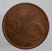  5 евроцентов  2008.г. Германия. D,  состояние VF - Мир монет