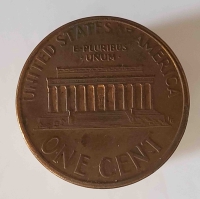 1 цент 1993г. США, состояние VF - Мир монет