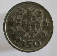 2.5 эскудо 1985г. Португалия, состояние VF - Мир монет