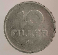 10 филлеров 1965г. Венгрия. Голубь мира, состояние XF - Мир монет