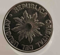 50 новых песо 1989 г. Уругвай , состояние XF - Мир монет