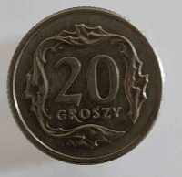 20 грошей 2005г. Польша, состояние VF - Мир монет