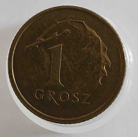 1 грош 2004г. Польша, состояние VF - Мир монет