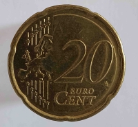 20 евроцентов  2008г. Кипр , состояние VF - Мир монет