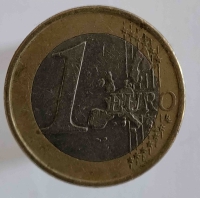 1 евро 1999г. Финляндия,  состояние VF  - Мир монет