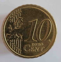 10 евроцентов   2017г. Австрия, состояние VF - Мир монет