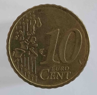 10 евроцентов  2002г. Португалия, состояние VF - Мир монет