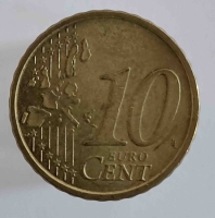 10 евроцентов 2006г.  Италия , состояние VF  - Мир монет