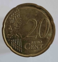 20 евроцентов 2002. Германия , A. состояние VF  - Мир монет