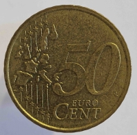 50 евроцентов 2002г. Греция , состояние VF  - Мир монет