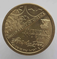 1 доллар 2018 г.  США. D .  Инновации. Подпись президента Джорджа Вашингтона на первом  патенте , состояние UNC. - Мир монет