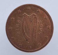 5 евроцентов 2006г. Ирландия,  состояние XF - Мир монет