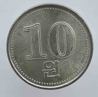 10 вон  2005г. Северная Корея, состояние UNC - Мир монет