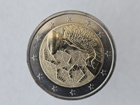 2 евро 2022г. Португалия. 35 лет программы Эразмус, из ролла. - Мир монет