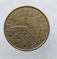 Словения. 50 евроцентов 2007г. регулярный чекан, ходячка. - Мир монет