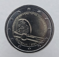 Словения.  2 евро 2024г. 250 лет Национальной университетской библиотеке, мешковая.  - Мир монет