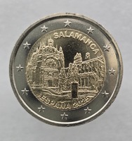 Испания.  2 евро 2025г. Юнеско-Старый город Саламанка , из ролла. - Мир монет