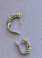 Серебряные серьги , СССР, 925 проба, вес  7.15гр - Мир монет