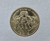 США 1 доллар 2025 год Инновация Техас Космический центр Джонсона двор Р - Мир монет
