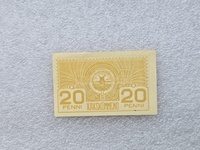 Эстония,  Банкнота  20 пенни 1919г.  состояние XF+. - Мир монет