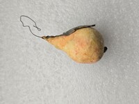 Ватная елочная игрушка СССР . Груша . - Мир монет