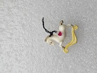 Елочная игрушка для мини-елки СССР, пластик. Лошадь-качалка. - Мир монет