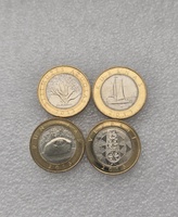 Литва 4 монеты 2013г. Курорты - Мир монет