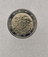 Латвия. 2 евро 2022г. 35 лет программы Эразмус. UNC. - Мир монет