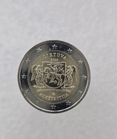 Литва. 2 евро 2020г. Аукштайтия. UNC. - Мир монет