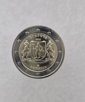 Литва. 2 евро 2021г. Джукия. UNC. - Мир монет